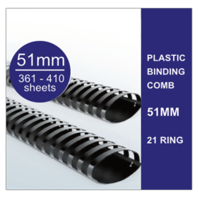 Binding Comb 51mm 21-Ring