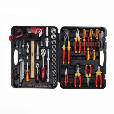 88 Piece Electricians Tool Kit with Case, VDE Approved