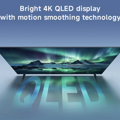 Xiao M I TV A Pro 55 Inch 2026 4K QLED HDR 10+ Google TV Dolby Audio Game Boost (120Hz)