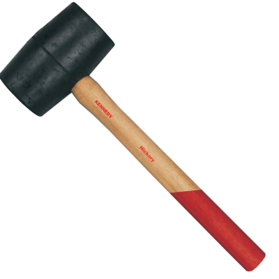 *Kennedy Wooden Handle Rubber Mallet - 450g