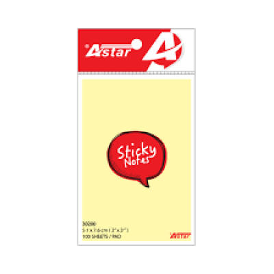 ASTAR Sticky Note 100S 7.6cm x 7.6cm