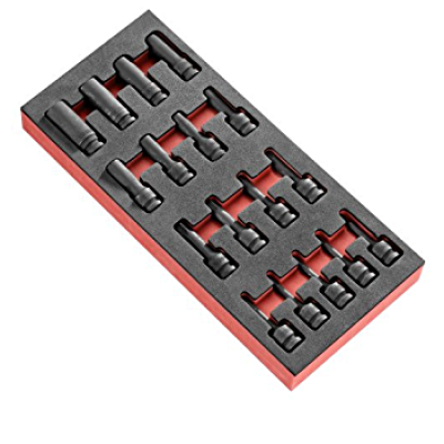 *Facom MODM.NSXPB 17 Piece , 1 2 in Socket Set