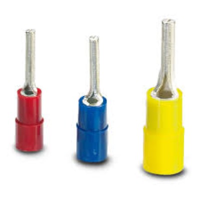 cable lug - 1.5mm , 2.5mm or 4mm - type pin (250 pcs   pack)