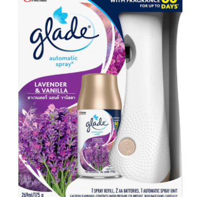 GLADE Automatic 3 in 1 Spray Lavender & Vanilla 175g