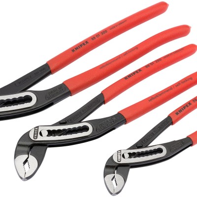 Knipex 00 20 09 V03 Alligator Water Pump Plier 3 Piece Set