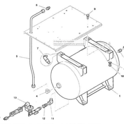 *INGERSOLL RAND AIR TANK - NIPPLE [ 95458808 ]