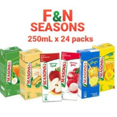 F&N Seasons Carton Packet Drinks