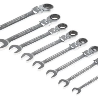 Bahco 8-Piece Spanner Set, 8 To 19 mm, Alloy Steel, 41RM SH8