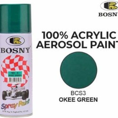 BOSNY Spray Paint 400ml - Okee Green