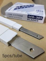 [PANTHER X] BLADE REFILL FOR CUTTER, 9MM, MOQ:5PCK (5BLADE PER PACK) (DELIVER TO LABUAN ONLY)