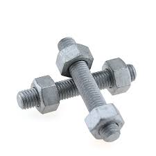 STUD BOLT  /  NUT S45C H.D.GALV. JIS B1180  /  B1181 for 350A, 5K