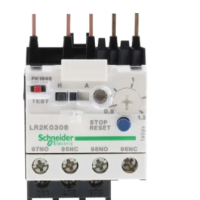 Schneider Electric LR2K Thermal Overload Relay 1NO + 1NC, 0.8  1.2 A F.L.C, 1.2 A Contact Rating, 100 W, 250 V [LR2K0306]