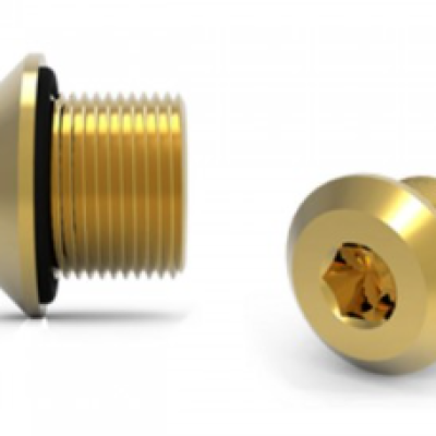 HAWKE 487 Brass Nickel-Plated Stopping Plug M25