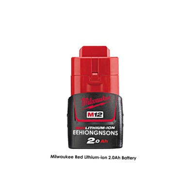 *MILWAUKEE M12 2Ah Batteries CP2.0
