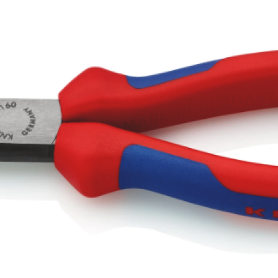 Knipex Flat Nose Pliers, 160 mm Overall, Flat, Straight Tip - 20 02 160