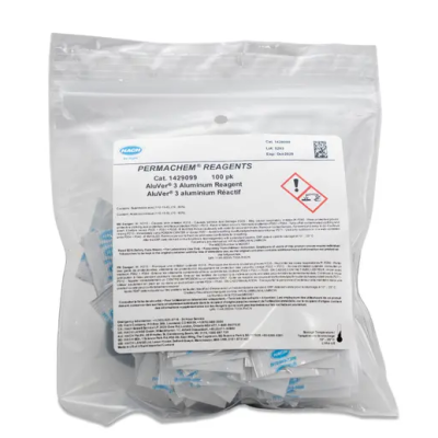 AluVer 3 Aluminum Reagent Powder Pillows, pk 100, Product Number: 1429099