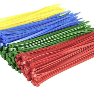 100pcs of 300mm (12) OK-IN Nylon Colour Cable Ties ( Self Locking ) Blue   Red   Orange   Yellow   Green
