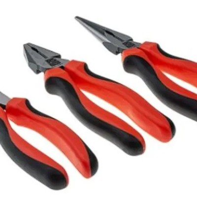 RS PRO 3-Piece Plier Set, 200 mm Overall