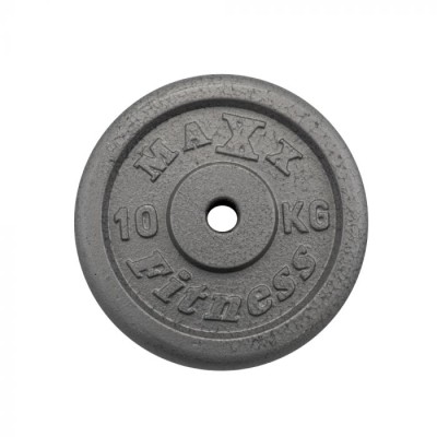 *MAXX CAST IRON WEIGHT PLATE - 2 x 5KG
