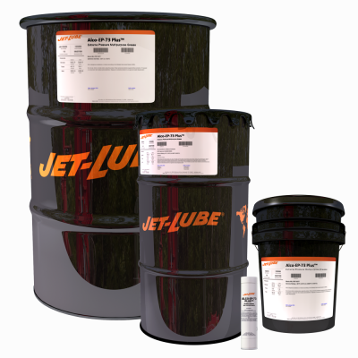 Jet Lube  ALCO-EP 73 Plus Premium,Water-Resistant Aluminium,Complex Grease 5Gal (35Lbs)