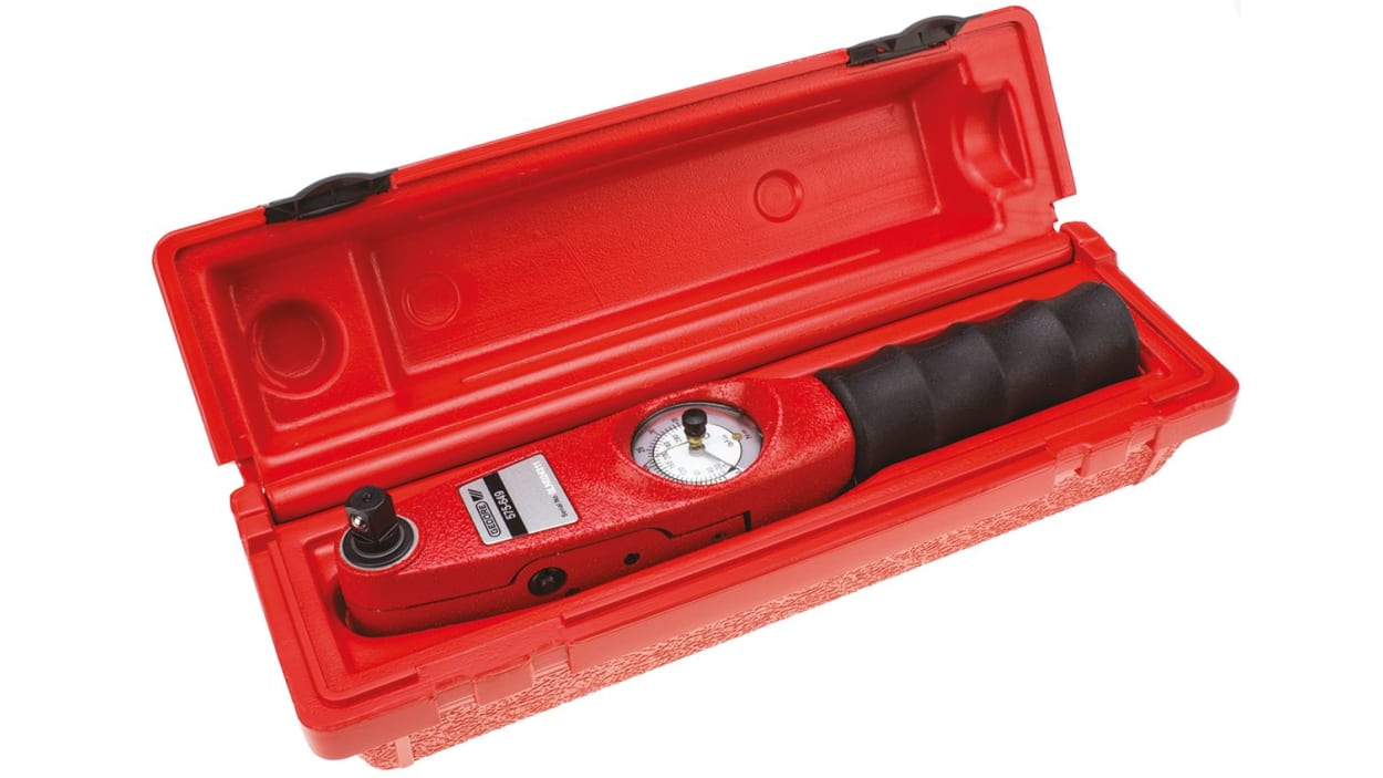 RS PRO 3      /      8 in Square Drive Dial Torque Wrench, 3 → 40Nm