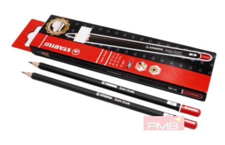 STABILO EXAM GRADE 2B PENCIL NO. 288      /      12 12PCS      /      BOX