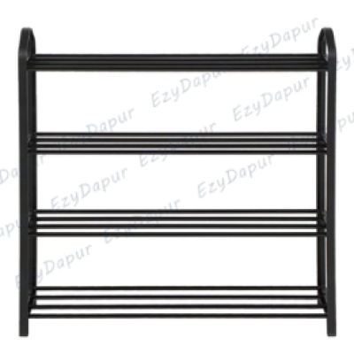 EZYD Modern Simple 4 Tier   Rak Kasut 4 Tingkat   Space Saving Shoe Organizer