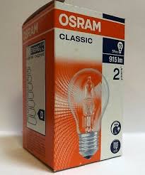 OSRAM BRAND 42W  /  4BW E27 240V NALOGEN BULB