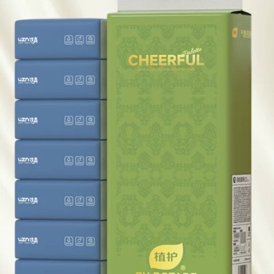 Botare Hanging Pull Box Tissue Jumbo Size 140*175mm,Extra Soft 4-Ply, Kertas Tisu Isi Rumah