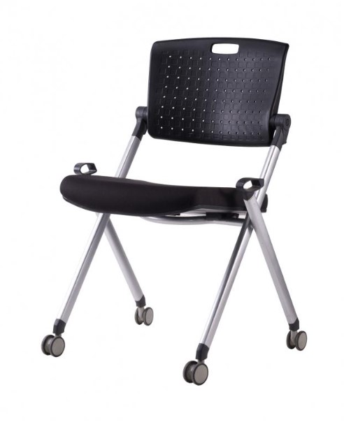 FOLDABLE BLACK PP SHELL CHAIR (MODEL : CL 339)