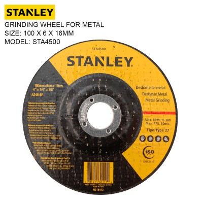 *STANLEY STA4500 4 in Stainless Steel Cutting Disc [10s]