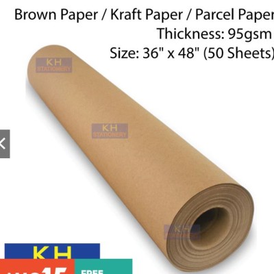 PARCEL PAPER 95GSM 36" X 48"