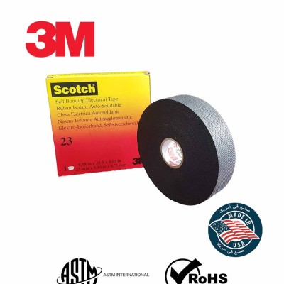 3M Scotch 23 Black Rubber Splicing Tape