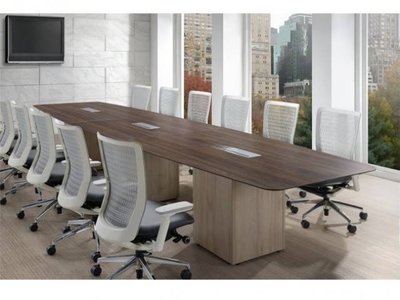 BOAT SHAPE CONFERENCE TABLE | MEETING TABLE