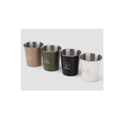 Outdoor 304 stainless steel camping cup (lightweight)