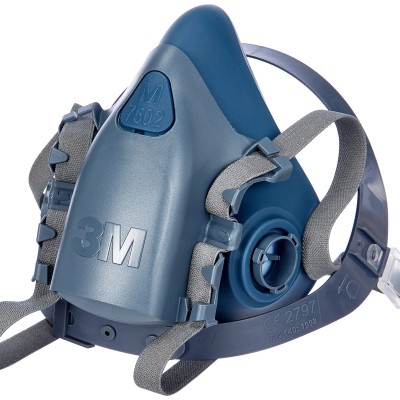 3M 7501 Premium Reusable Half Respirator S Size