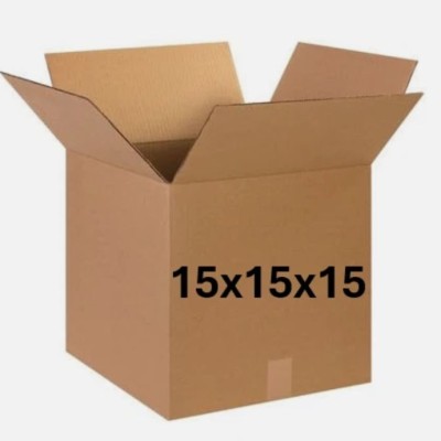 15" x 15" x 15" CARDBOARD BOX - 200 lb - SINGLE BOX