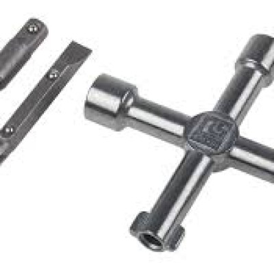 RS Pro Diecast Zinc 5 Way Control Cabinet key