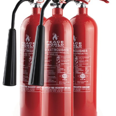 PEACE WORLD 2KG CO2 FIRE EXTINGUISHER