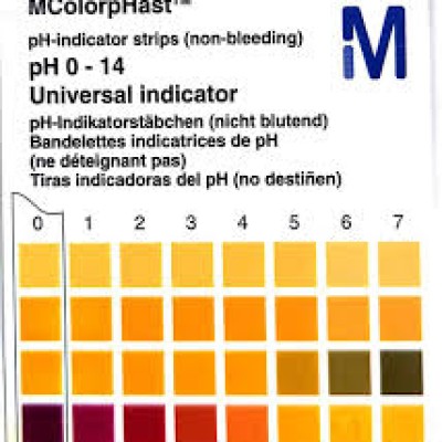 Merck pH Paper, ( 0 - 14 pH Indicator Strips), Box of 100's