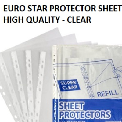 PROTECTOR SHEET A4 EURO STAR