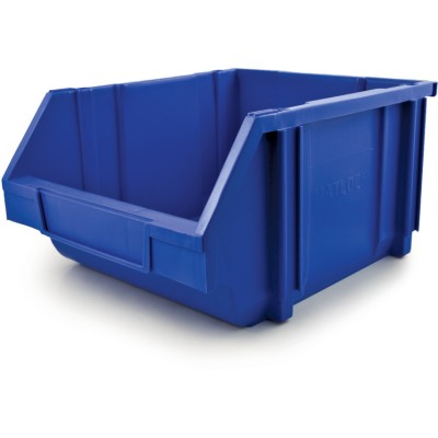 *Matlock Storage Bin Plastic Blue - 450 mm X 175 mm X 300 mm