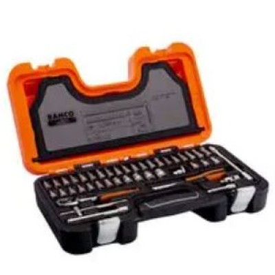 S460 Socket Set, 1 4" Drive Sizes, Ratchet Handle, 40 Pieces