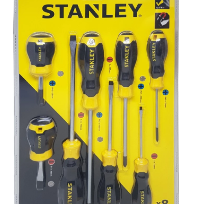 Stanley STMT66673 (92-004) 8pcs Cushion Grip Screwdriver Set