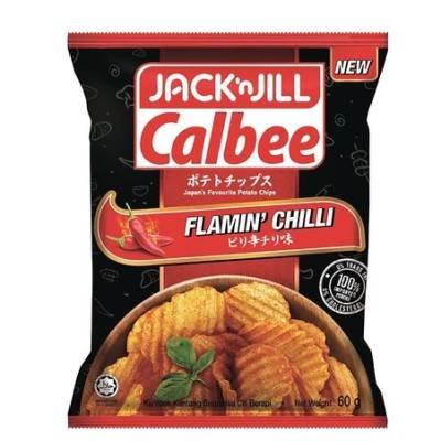 Jack n Jill Calbee - Flamin Chilli (60g)
