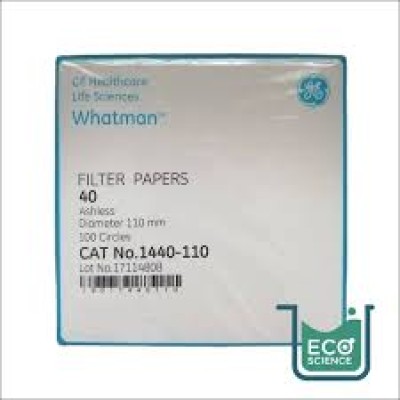WHATMAN Qualitative Filter Paper, Grade 40, Ashless (100pcs box)