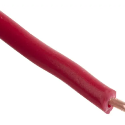 *RS PRO Single Core Control Cable, Red 1 mm