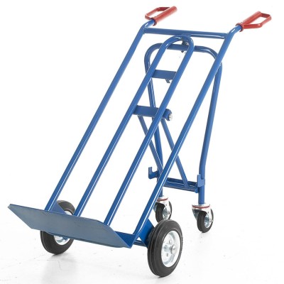 Heavy Duty 3 in 1 Solid Wheel Sack Truck (250kg Capicity)