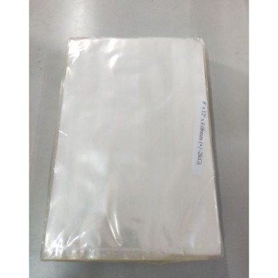 PP TRANSPARENT BAG 8'' X 12''