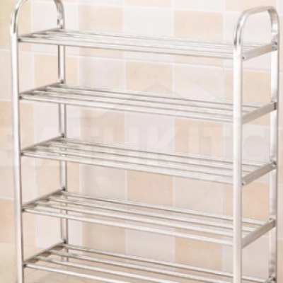 6 Tier 304 Stainless Steel Shoe Rack Standing Shoe Rack Shoes Storage Shelf Shoe Organizer Rack